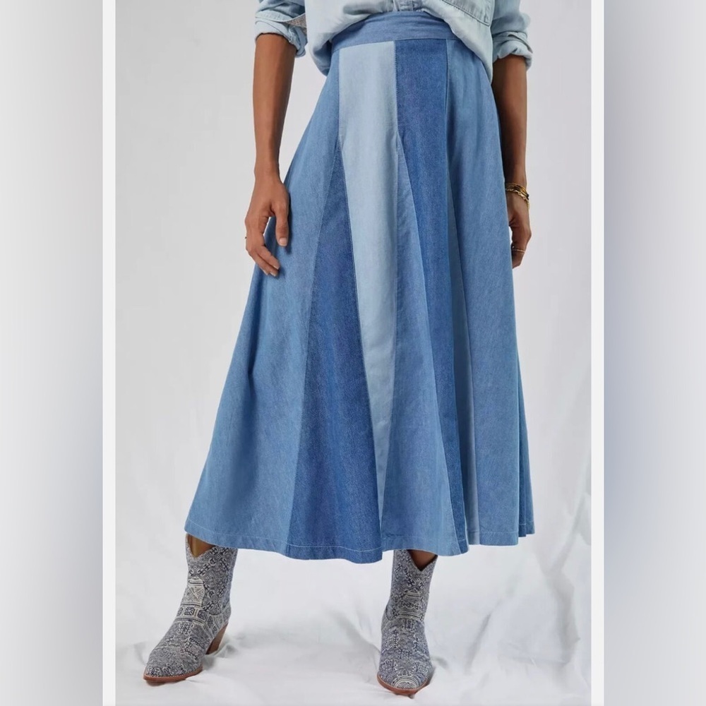 NEW 👖 Love the label 🔵SKIRT ✨Size S✨ - Picture 4 of 6